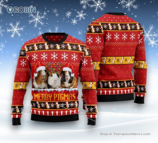 Guniea Pigmas Ugly Christmas Sweater