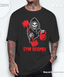 Gym Reaper Halloween Workout Shirt