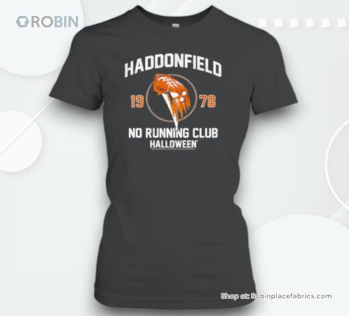 Haddonfield No Running Club Halloween Unisex Shirt