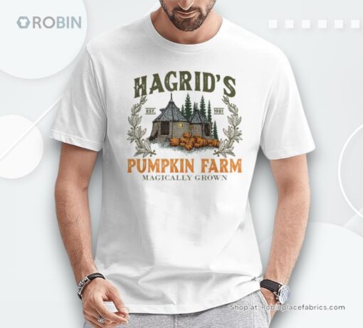 Hagrids Pumpkin Farm Magically Grown Cute Fall Shirt
