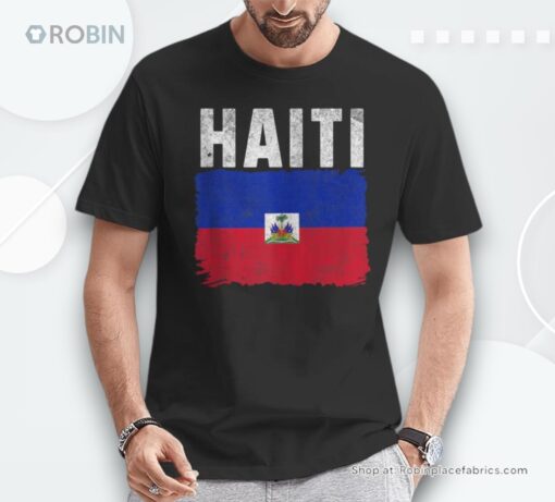 Haiti Flag Day Haitian Pride Vintage Haiti Ayiti Shirt