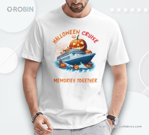 Halloween Cruise 2024 Thankful For Memories Carved Pumpkins Shirt