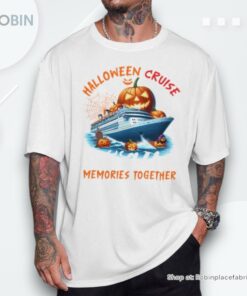 Halloween Cruise 2024 Thankful For Memories Carved Pumpkins Shirt