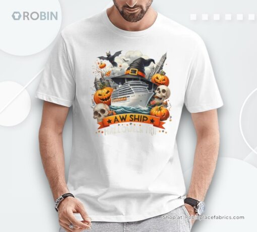 Halloween Cruise Squad Happy Halloween Spooky Aw Ship Shirt