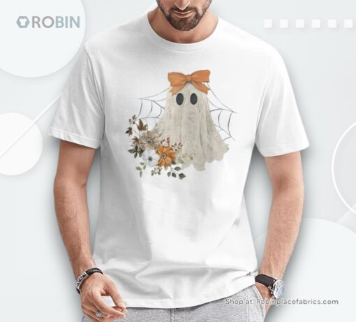 Halloween Lace Ghost Shirt