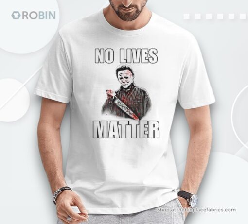 Halloween No Lives Matter Spooky Decor For Scary Halloween Shirt