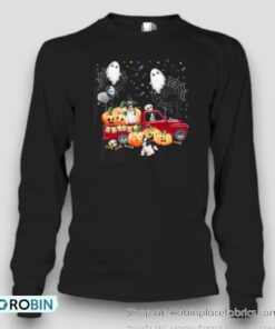 Halloween Pumpkin Car Unisex Shirt