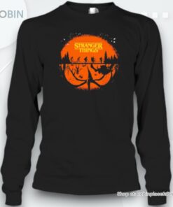 Halloween Silhouettes Stranger Things Unisex Shirt