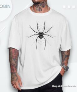 Halloween Spider Web Graphic Shirt