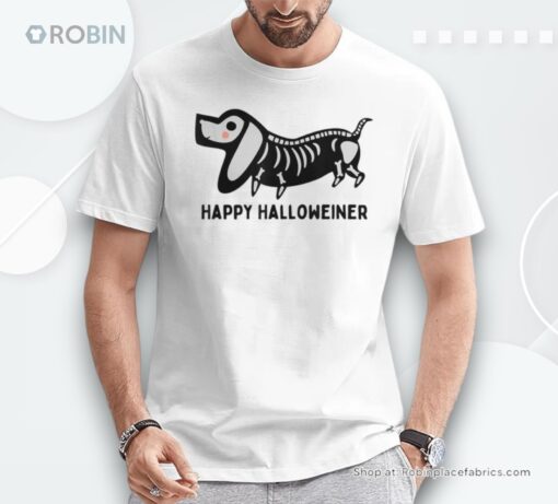 Happy Halloweiner Dachshund Sausage Weiner Dog Halloween Shirt