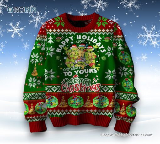 Happy Holidays From Our Sewer To Yours Mery Christmas Sweater and Sweatshirt