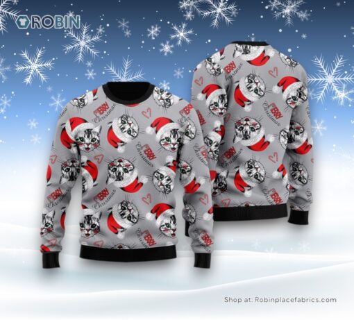 Happy Kitten Cat Merry Xmas Ugly Christmas Sweater, Christmas Gift For Cat Love