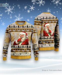 Happy Santas Ugly Christmas Sweatshirt, Sweater For Men And Women, Christmas Gift