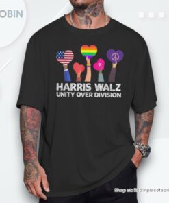 Harris Waltz 2024 Unity Over Division Kamala Harris Tim Walz Shirt
