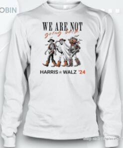 Harris Walz 2024 Halloween Skeleton We Are Not Going Back Unisex Shirt Harris Walz 2024 Halloween Skeleton We Are Not Going Back Unisex Shirt