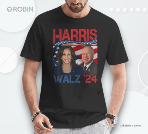 Harris Walz Waltz 2024 Retro Vintage Distressed Shirt