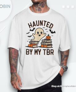 Haunted By My Tbr Boo Halloween Book Shirt