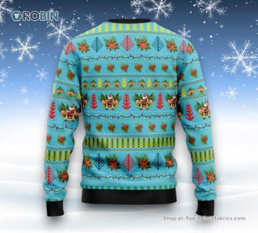 Hawaiian Christmas Santa Claus Ugly Christmas Sweater For Men And Women, Christmas Gift