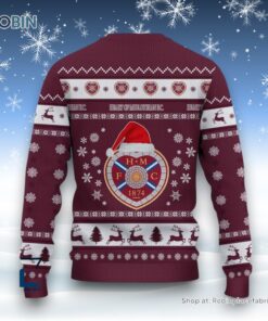 Heart of Midlothian F.C. Ugly Sweater and Sweatshirt Heart of Midlothian F.C. Ugly Sweater and Sweatshirt
