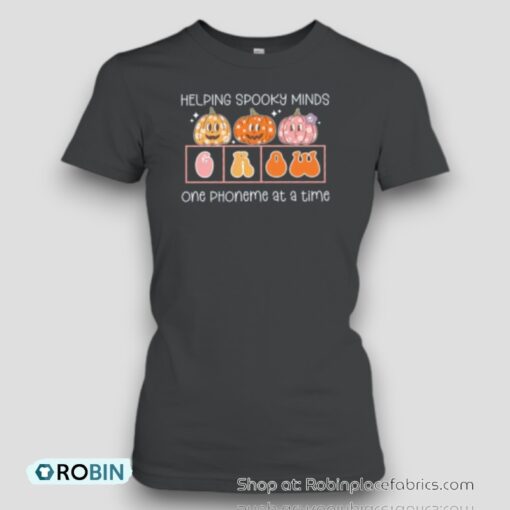 Helping Spooky Minds Grow Teacher Unisex Shirt