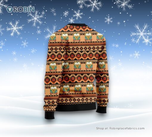 Hippie Santa Claus Peace And Love Ugly Christmas Sweater For Men And Women, Christmas Gift
