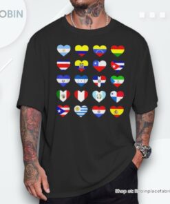 Hispanic Heritage Month Spanish Speaking Countries Shirt