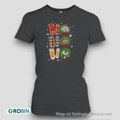 Ho Ho Ho Happy Christmas Teacher Unisex Shirt