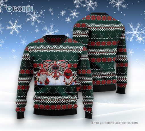Hockey Gomies Ugly Christmas Sweatshirt, Sweater