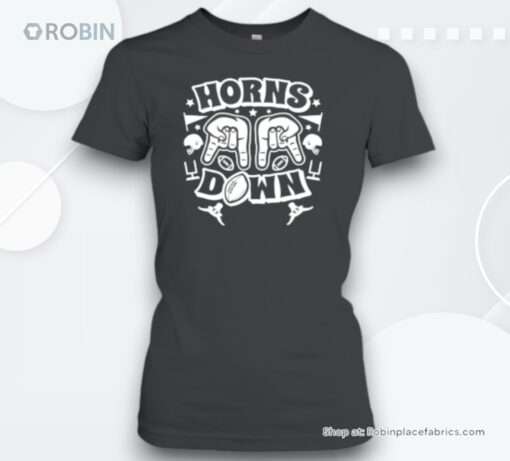 Horns Down Texas A Unisex Shirt