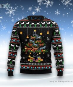 Horse Tree Ugly Christmas Sweater For Men And Women, Farm Ugly Sweater