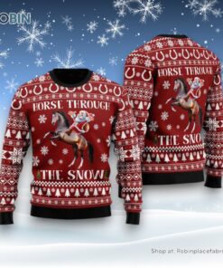 Horse Ugly Christmas Sweater For Men And Women, Farm Ugly Sweater