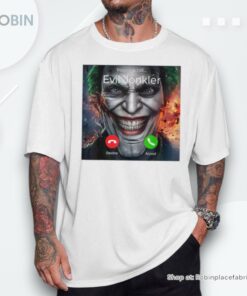 Humor Horror Incoming Call From Evil Jonkler Halloween Shirt