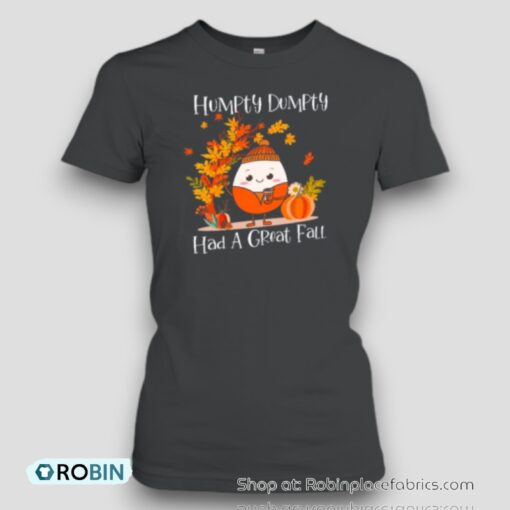 Humpty Dumpty Had A Great Fall Teacher Unisex Shirt