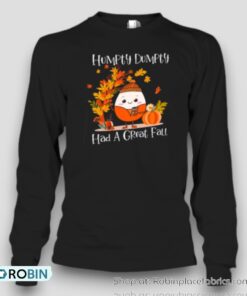 Humpty Dumpty Had A Great Fall Teacher Unisex Shirt