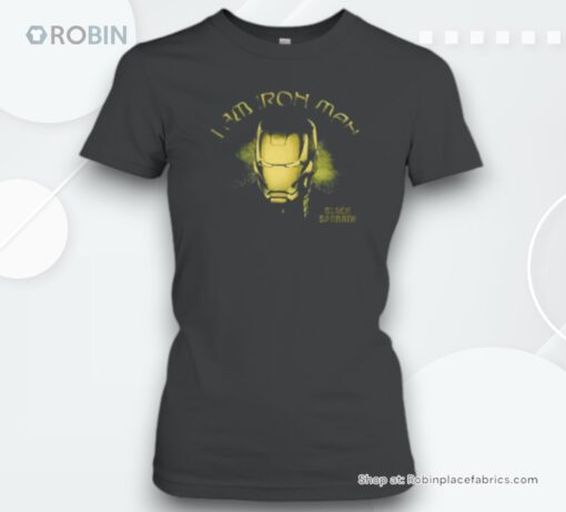 I Am Iron Man Black Sabbath Unisex Shirt