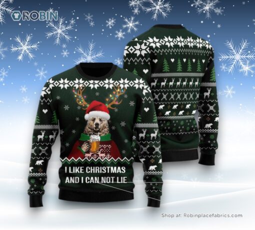 I Like Christmas And I Can Not Lie Ugly Christmas Sweatshirt, Sweater