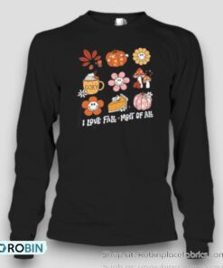 I Love Fall Most Of All Teacher Unisex Shirt