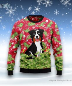 I Work Hard So That My Dog Can Have A Better Life Ugly Christmas Sweater, Christmas Gift For Dog Love