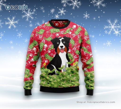 I Work Hard So That My Dog Can Have A Better Life Ugly Christmas Sweater, Christmas Gift For Dog Love