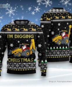 I’M Digging Christmas Ugly Christmas Sweatshirt, Sweater