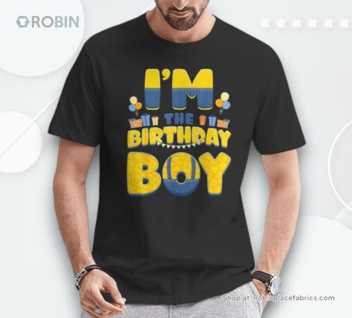 Im The Birthday Boy Banana Family Party Decorations Shirt