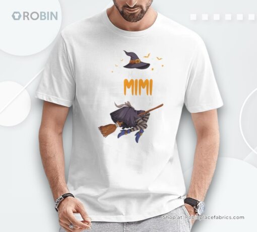 I’m The Mimi Witch Halloween Matching Group Costume Shirt