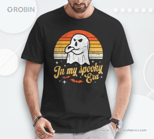 In My Spooky Era Halloween Outfits Ghost Spooky Retro Shirt