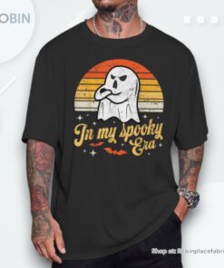 In My Spooky Era Halloween Outfits Ghost Spooky Retro Shirt