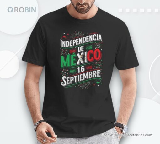 Independencia De Mexico 16 September Independence Day Shirt