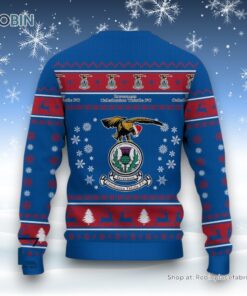 Inverness Caledonian Thistle F.C. Ugly Sweater and Sweatshirt Inverness Caledonian Thistle F.C. Ugly Sweater and Sweatshirt