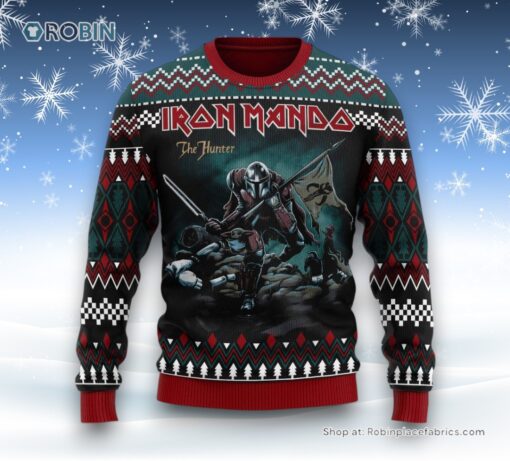 Iron Mando Star Wars Ugly Christmas Sweater and Sweatshirt T Shirt Unisex For Men and Women