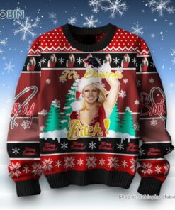It’s Christmas Bitch Merry Britmas Britney Spears Ugly Sweater and Sweatshirt