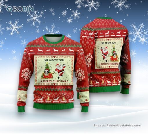 Japanese Bobtail Ugly Christmas Sweaters For Men Women, Christmas Gift For Pet, Cat Sweater, Christmas Gift