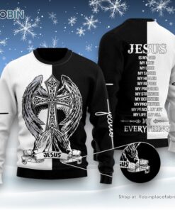 Jesus Easter Ugly Christmas Sweater For Men & Women, Christian Sweater, God Gift